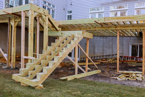 Deck Post Replacement in Independence