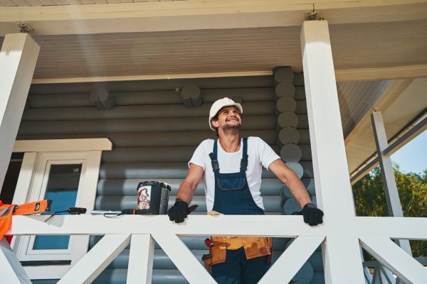 Porch Ceiling Construction in Independence