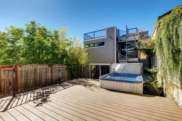 Hot Tub Deck Installation in Independence