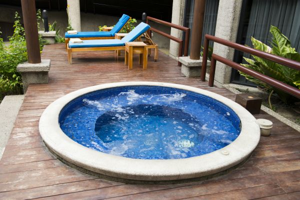 Hot Tub Deck Construction in Independence